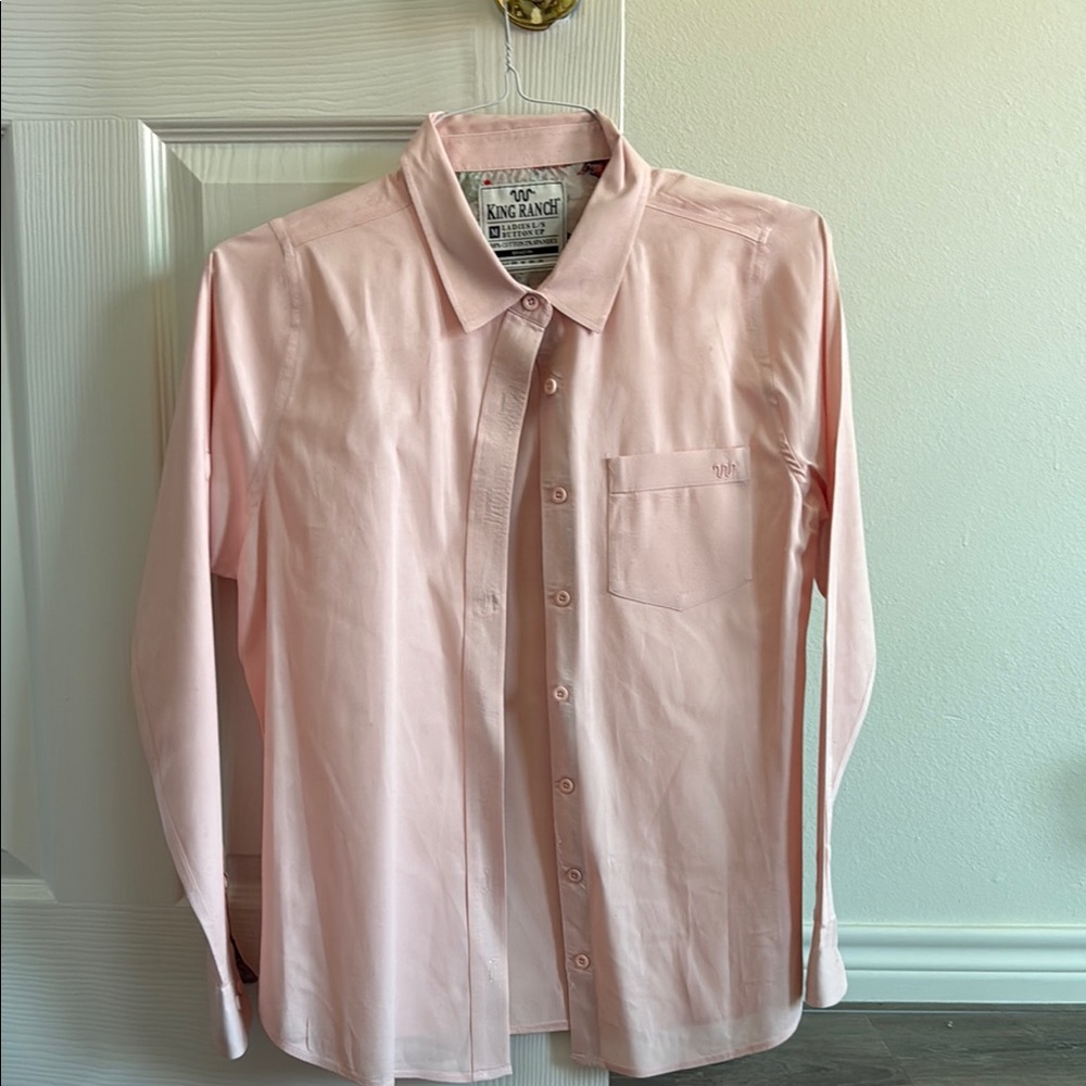 Women’s Pink King Ranch Shirt